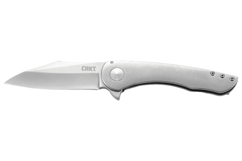 Couteau pliant CRKT Jettison 6130 manche acier inox 11,5cm