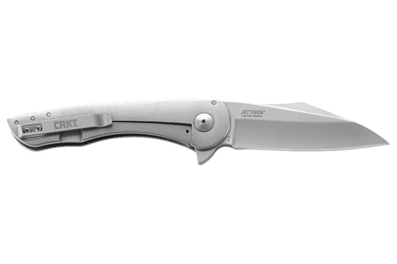 Couteau pliant CRKT Jettison 6130 manche acier inox 11,5cm