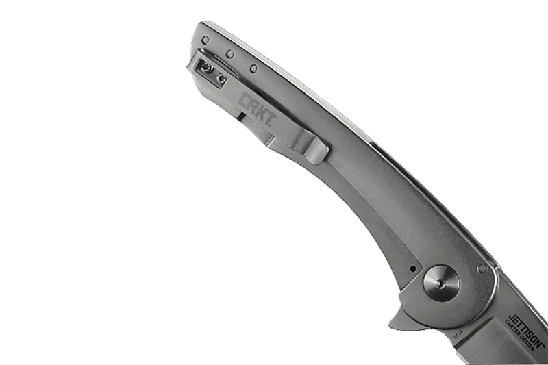 Couteau pliant CRKT Jettison 6130 manche acier inox 11,5cm