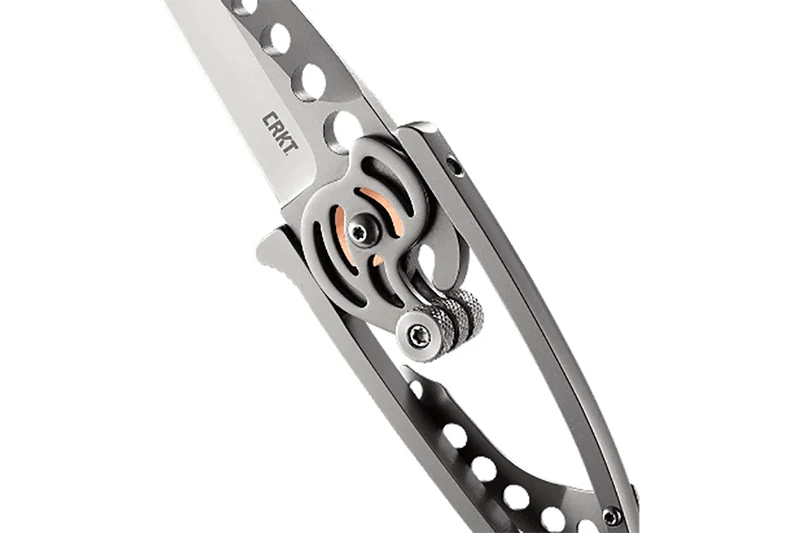 Couteau pliant CRKT Snap Lock 5102N manche acier 420J2 10,5cm