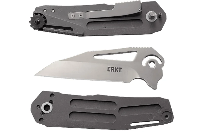 Couteau pliant CRKT Raikiri 5040 manche nylon et fibre de verre 12cm