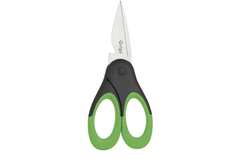 Ciseaux de cuisine décapsuleur intégré Richardson Gripi 20cm noir et vert