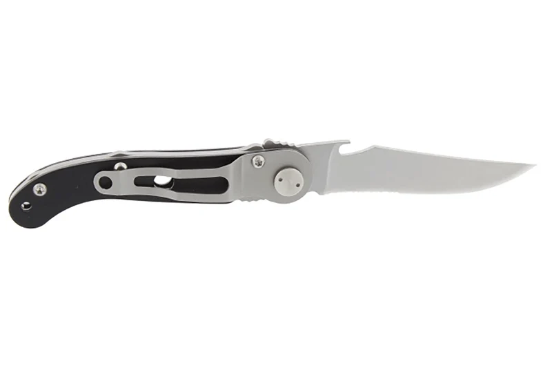 Couteau pliant Laguiole Claude Dozorme manche alu noir 12cm