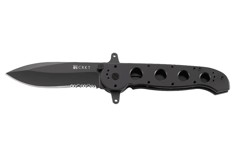 Couteau pliant CRKT M21-14SF manche alu anodisé gris 13,5cm