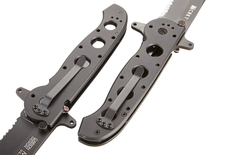 Couteau pliant CRKT M21-14SF manche alu anodisé gris 13,5cm