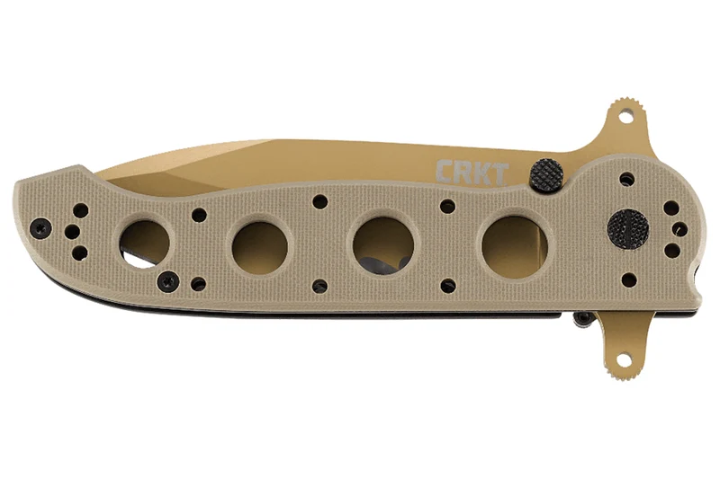Couteau pliant CRKT M21-14DSFG manche G10 camouflé désert 13cm