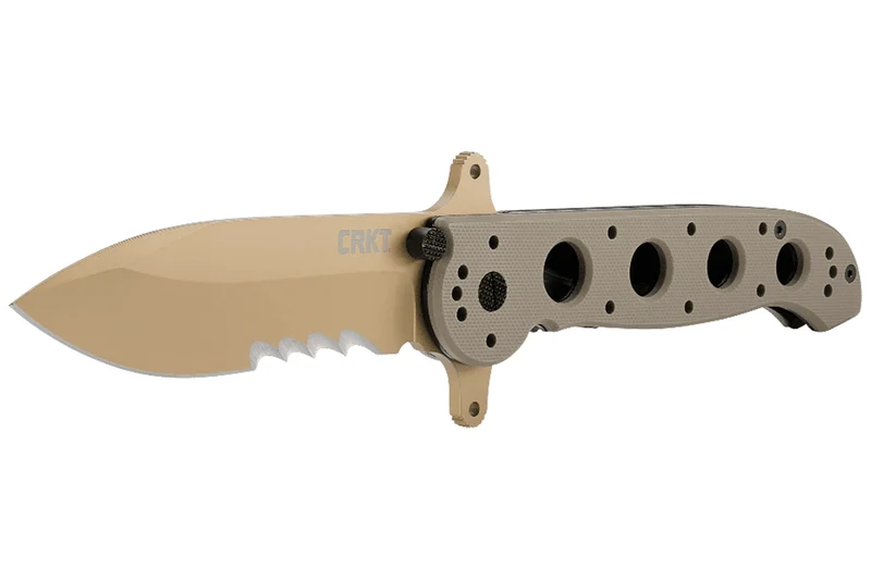 Couteau pliant CRKT M21-14DSFG manche G10 camouflé désert 13cm
