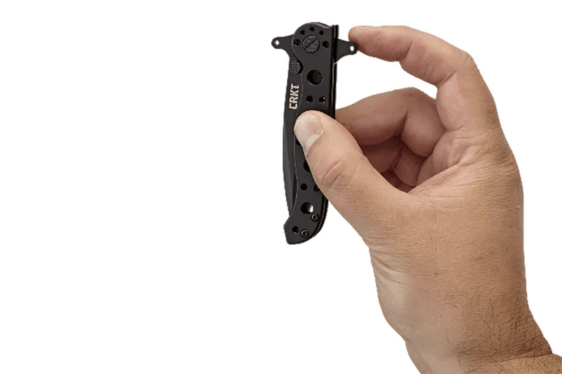 Couteau pliant CRKT M21-10KSF manche acier inox noir 10cm