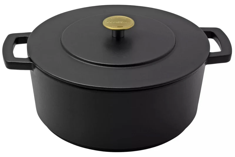 Cocotte Combekk Original Dutch Oven 28cm en fonte émaillée recyclée noire