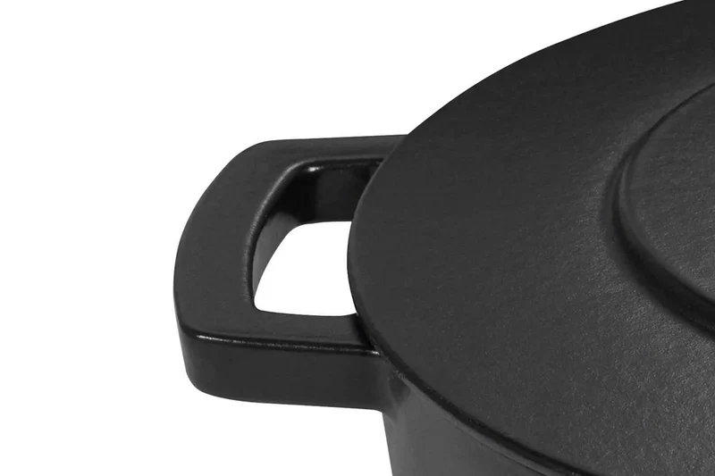 Cocotte Combekk Original Dutch Oven 28cm en fonte émaillée recyclée noire