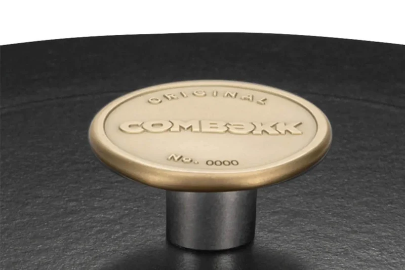 Cocotte Combekk Original Dutch Oven 28cm en fonte émaillée recyclée noire