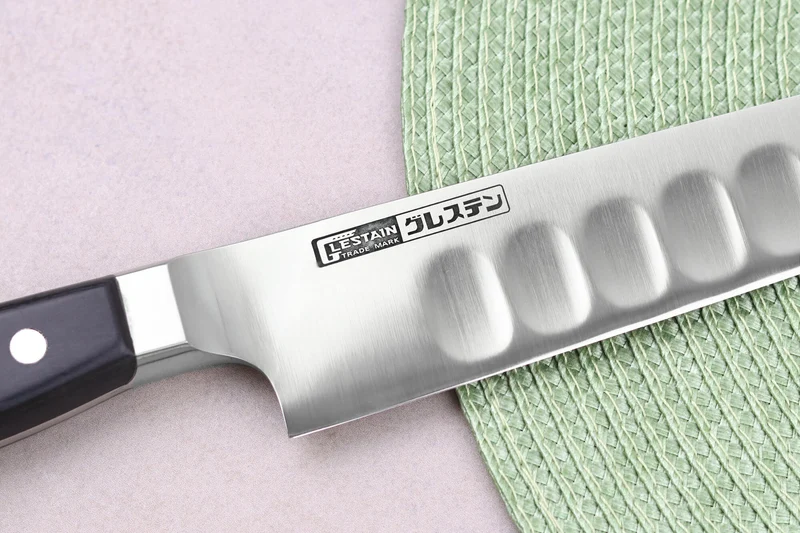 Couteau sujihiki alvéolé japonais Glestain K Series 30cm