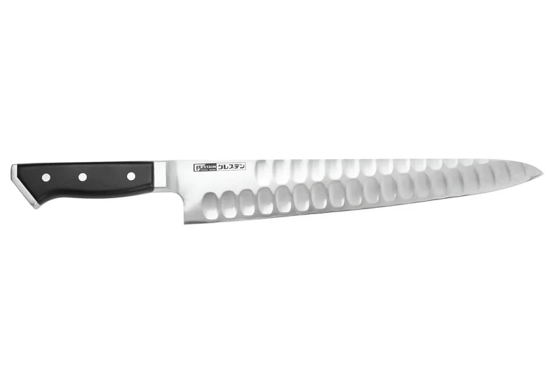 Couteau de chef alvéolé japonais Glestain K Series 33cm