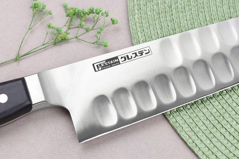 Couteau de chef alvéolé japonais Glestain K Series 36cm