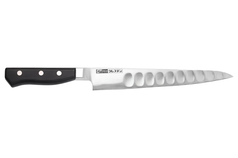 Couteau sujihiki alvéolé japonais Glestain K Series 21cm