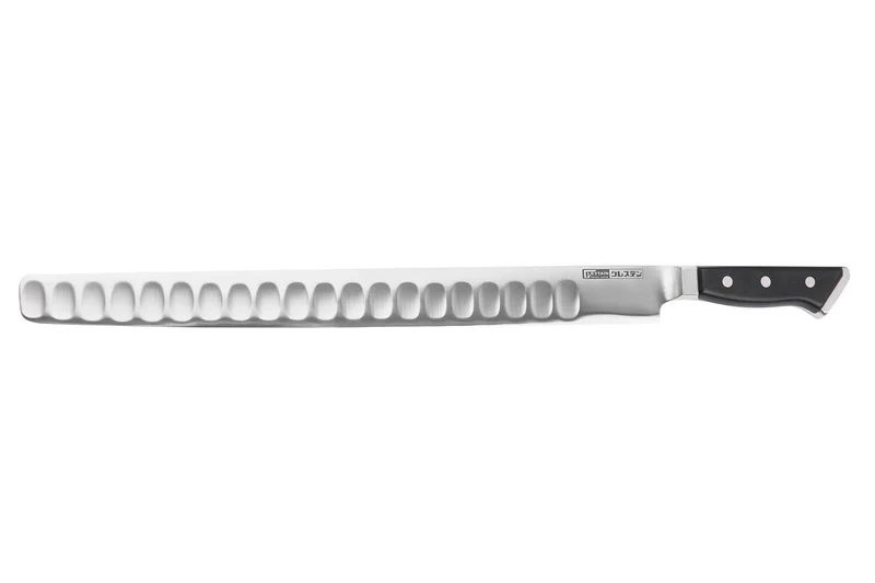 Couteau à saumon alvéolé japonais Glestain K Series 36cm