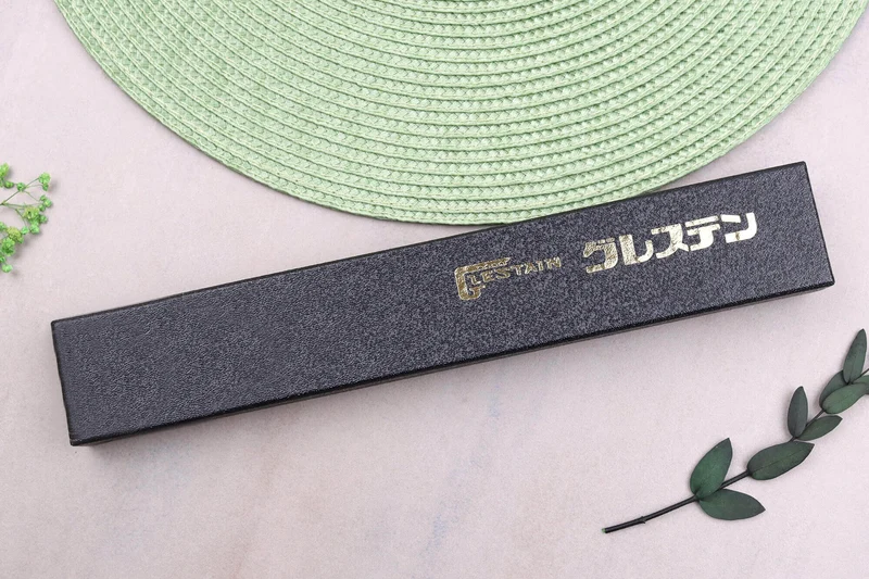 Couteau universel alvéolé dos courbé japonais Glestain K Series 18cm