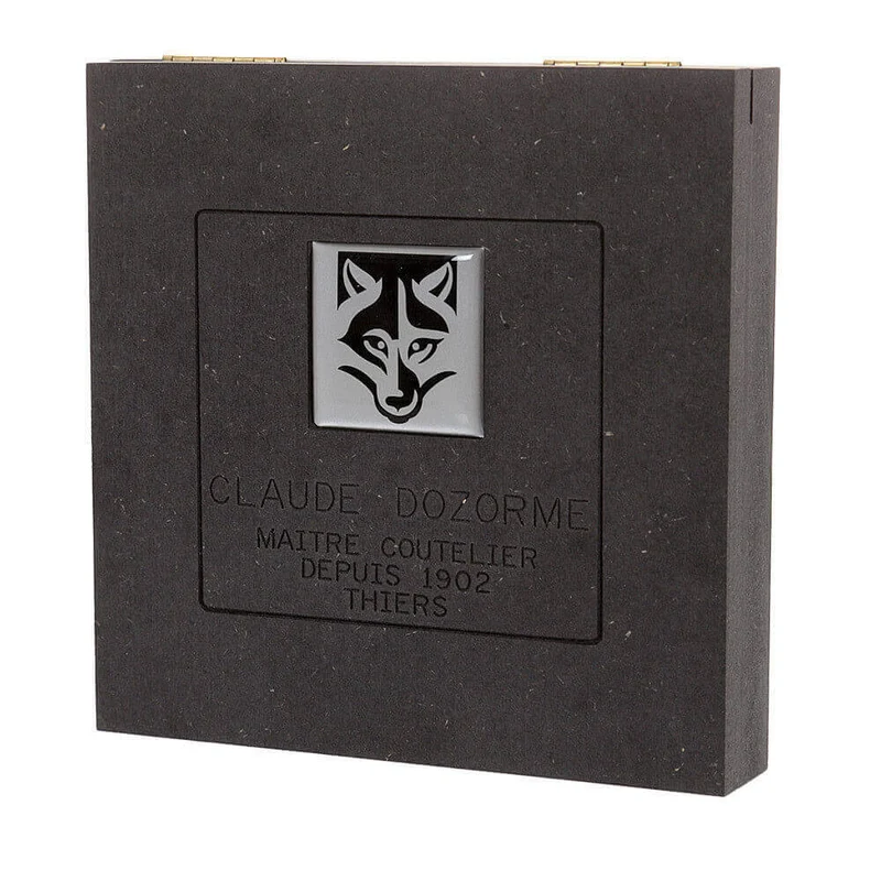 Couteau pliant Le Thiers Verrou Claude Dozorme manche bois d'olivier 12cm
