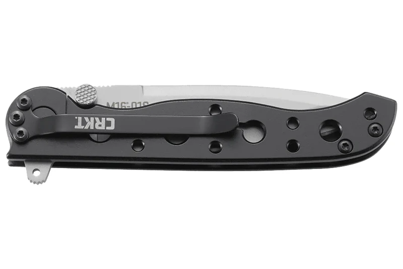 Couteau pliant CRKT M16-01S manche inox noir 10cm