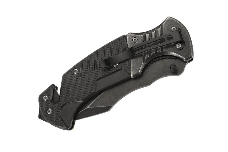 Couteau pliant Puma-Tec 304812 camouflage jaune fluo 12cm