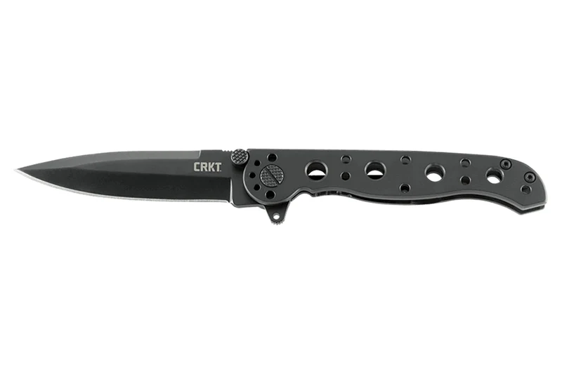 Couteau pliant CRKT M16-01KS lame noire manche inox noir 10,2cm