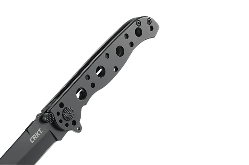 Couteau pliant CRKT M16-01KS lame noire manche inox noir 10,2cm