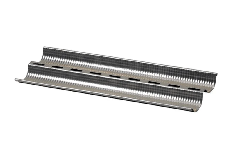 Plaque 2 baguettes Alu-Gaufer Matfer aluminium gaufré