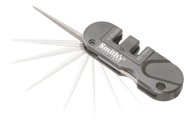 Aiguiseur de poche Smith's 2 fentes + tige diamant