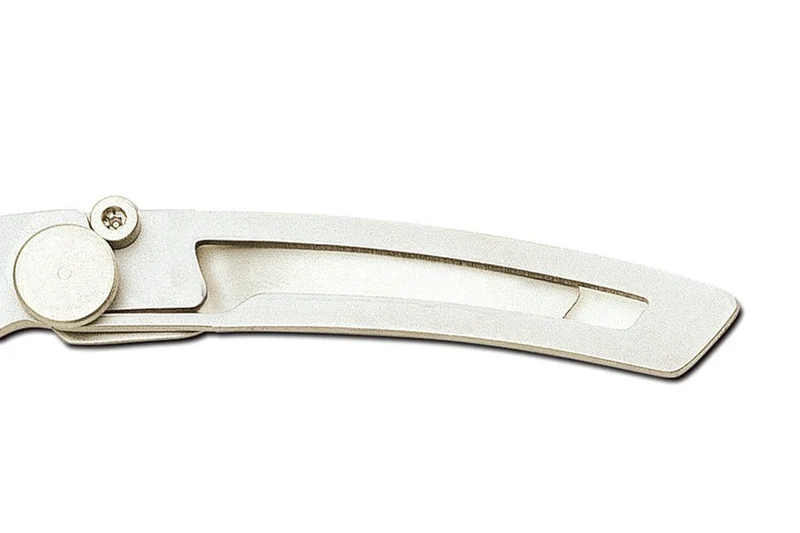 Couteau pliant Le Thiers Liner Lock Claude Dozorme tout inox 10,5cm