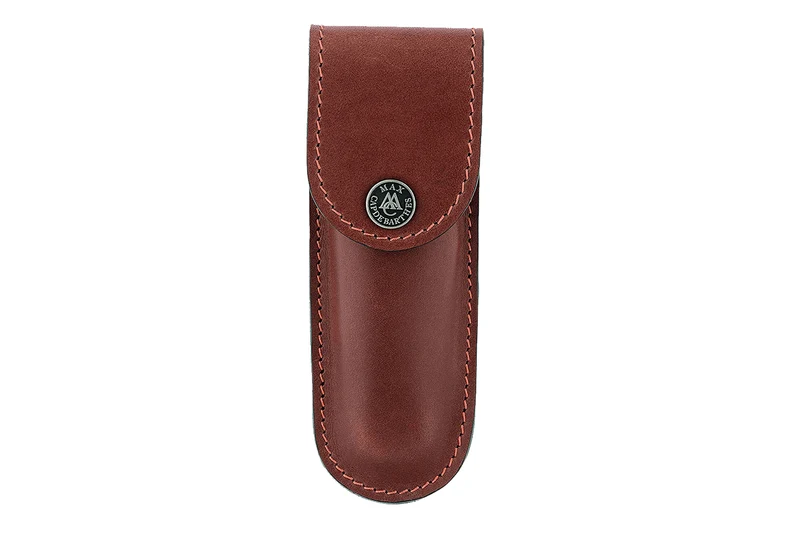 Etui Max CapdeBarthes S100 cuir Pérou pour couteau de poche Laguiole