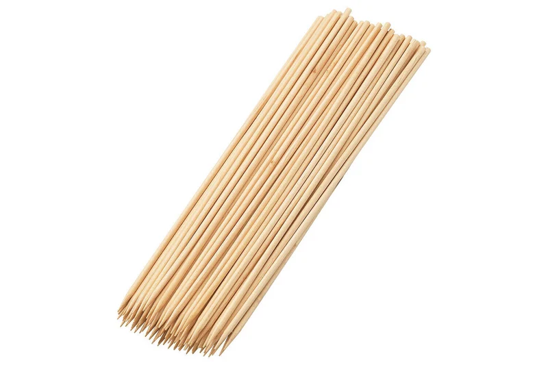100 piques à brochettes Westmark Natur Pur 20cm