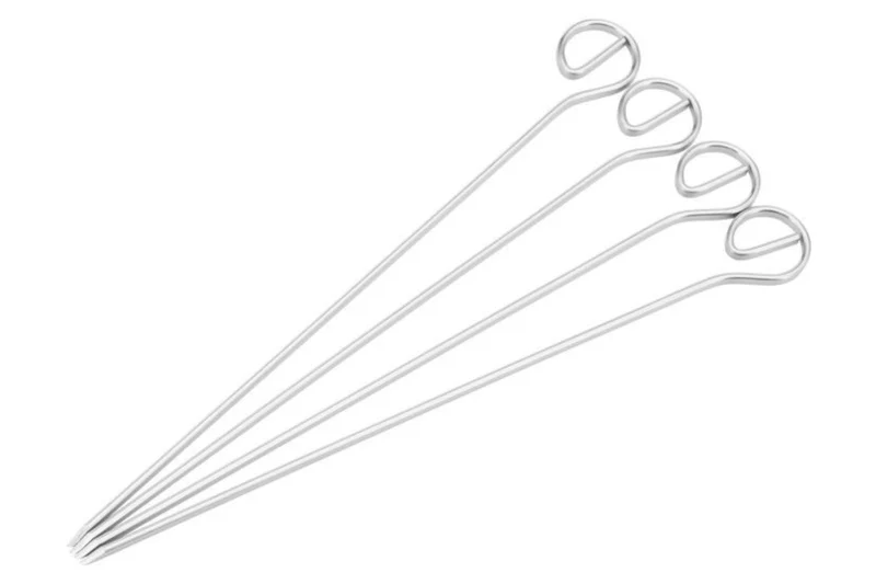 Set de 4 pics à brochettes Westmark 21cm acier inoxydable
