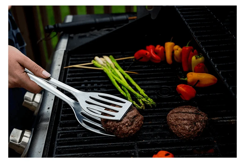 Spatule/pince à barbecue "Duetto" Westmark en aluminium