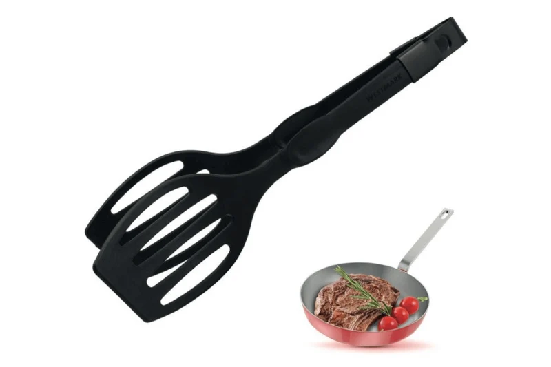 Pince de service "Duetto Flonal" Westmark en plastique noir