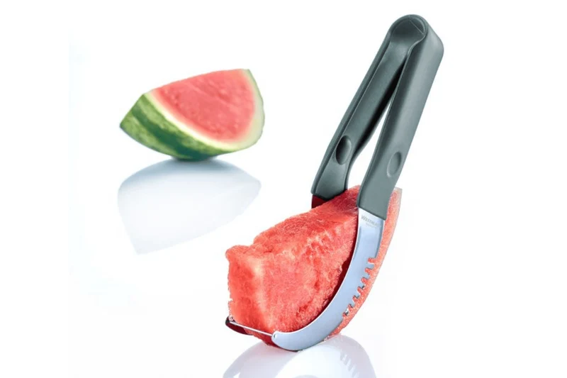 Coupe­-pastèque "Hook" Westmark silicone et acier inox