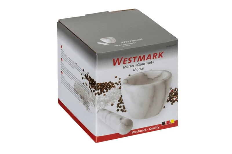 Mortier avec pilon "Gourmet" en marbre Westmark Ø 10 cm