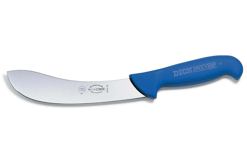 Couteau à dépouiller Dick Ergogrip manche bleu