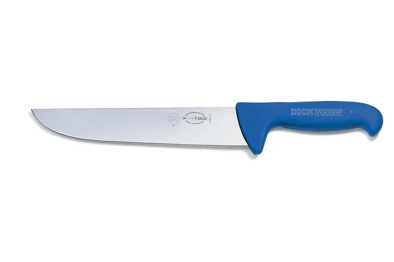 Couteau de boucher Dick Ergogrip manche bleu
