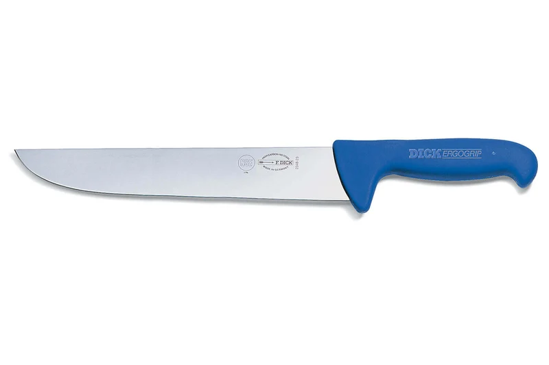 Couteau de boucher Dick Ergogrip manche bleu