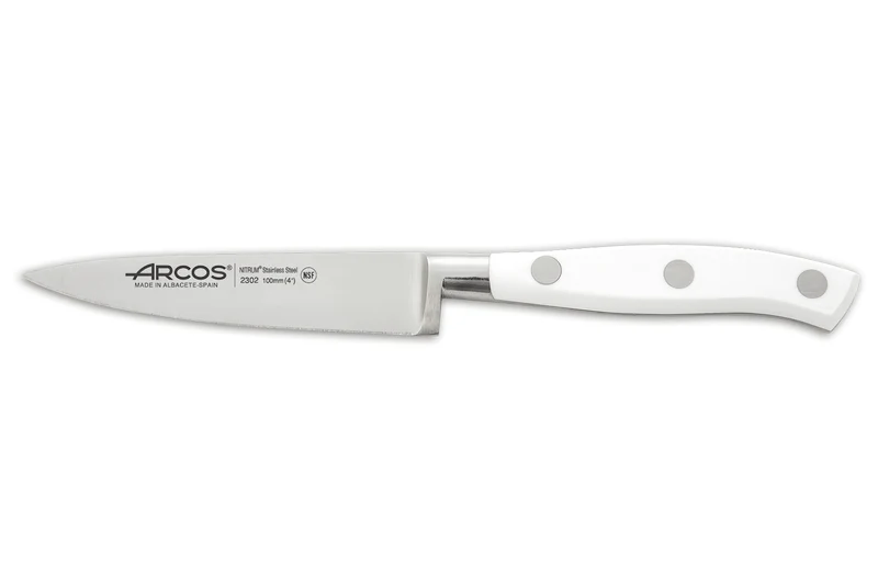 Bloc design 4 couteaux + ciseaux Arcos Riviera White