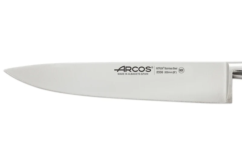 Bloc design 4 couteaux + ciseaux Arcos Riviera White
