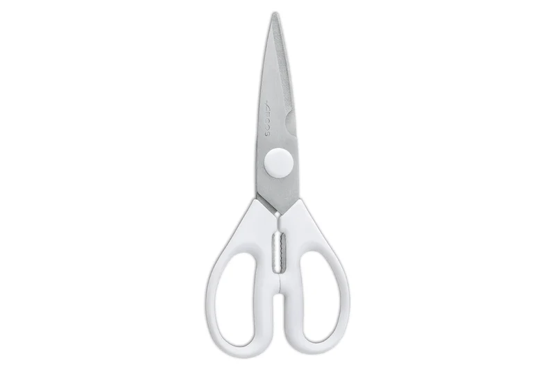 Bloc blanc laqué Arcos Brooklyn 3 couteaux + 1 paire de ciseaux