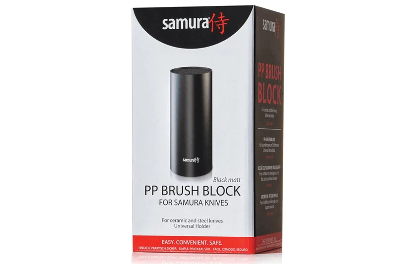 Bloc universel vide fibres Samura pour couteaux de cuisine