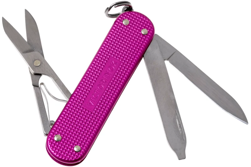 Couteau suisse Victorinox Classic Alox Colors Flamingo Party 58mm 5 fonctions