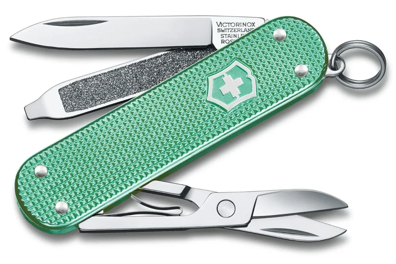 Couteau suisse Victorinox Classic Alox Colors Minty Mint 58mm 5 fonctions