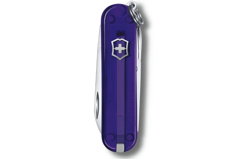 Couteau suisse Victorinox Classic SD Colors Translucide Persian Indigo 58mm 7 fonctions