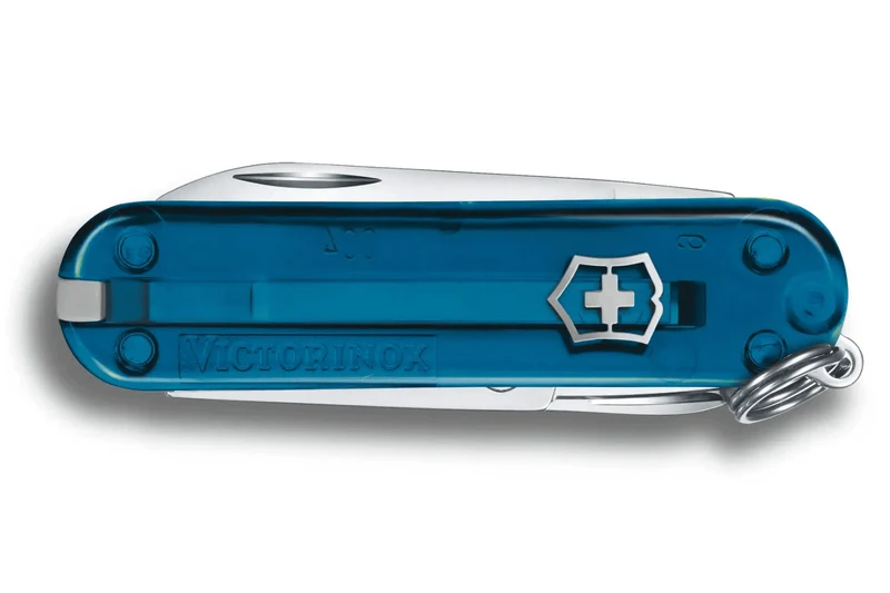 Couteau suisse Victorinox Classic SD Colors Translucide Sky High 58mm 7 fonctions