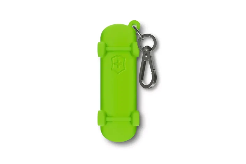 Coque en silicone Victorinox Smashed Avocado design skateboard pour couteaux suisses 7cm