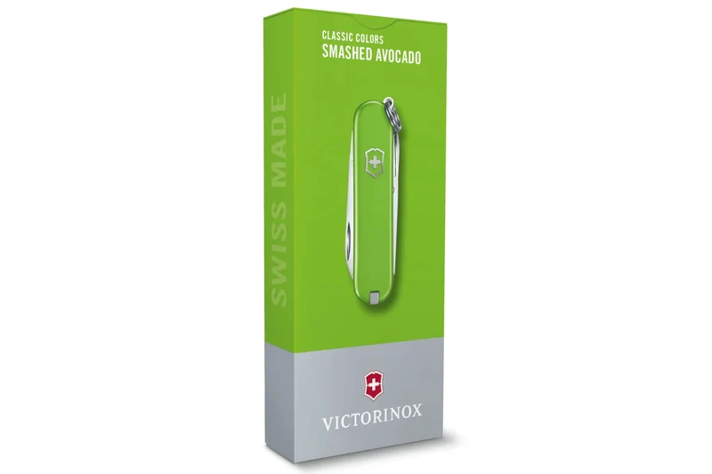 Couteau suisse Victorinox Classic SD Colors Smashed Avocado 58mm 7 fonctions