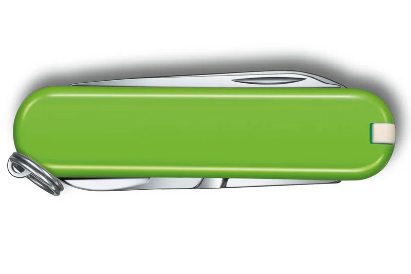 Couteau suisse Victorinox Classic SD Colors Smashed Avocado 58mm 7 fonctions